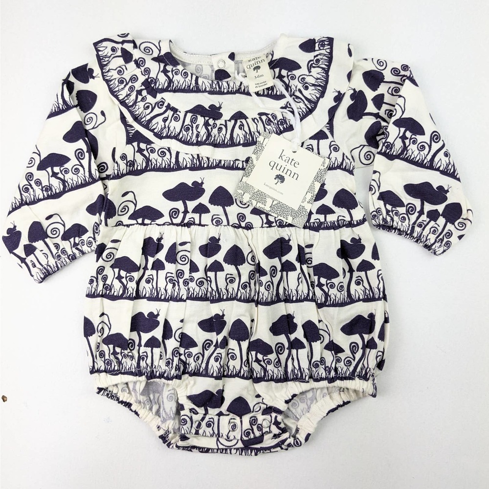 Kate Quinn Plumeria Mushroom Romper